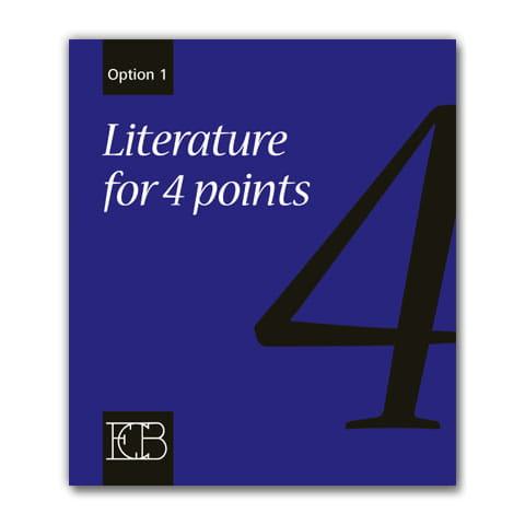 Literature for 4 points Option 1 